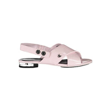 Pink Polyethylene Women Sandal Calvin Klein