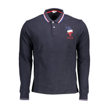 Blue Cotton Men Polo Shirt U.S. POLO ASSN.