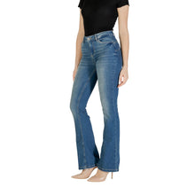 Liu Jo Blue Cotton Bootcut Jean