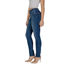 Liu Jo Blue Cotton Slim Fit Jean