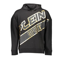 Black Cotton Men Sweater Plein Sport