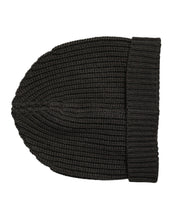 Dolce & Gabbana Dark Gray Cashmere Knit Winter Beanie Hat