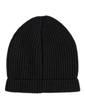 Dolce & Gabbana Black Cashmere Knitted Winter Beanie Hat