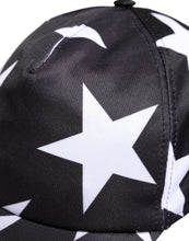 Dolce & Gabbana Black Star Print Polyester Baseball Cap