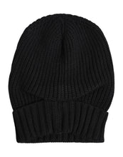 Dolce & Gabbana Black Cashmere Knitted Winter Beanie Hat