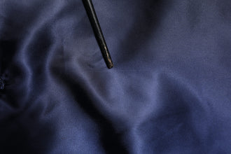 Dolce & Gabbana Blue Nylon DG Crown Full Zip Bomber Jacket