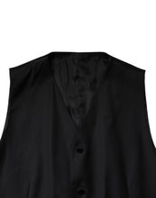 Dolce & Gabbana Black Double Breasted Formal 3 Piece Suit