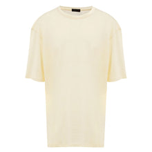 Corneliani Yellow Linen T-Shirt
