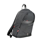 Tommy Hilfiger Black Polyester Men Backpack