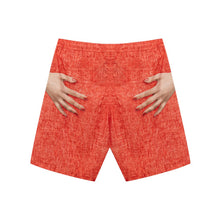 Isaia Red Polyester Swim Short
