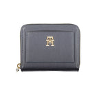 Tommy Hilfiger Blue Polyurethane Women Wallet