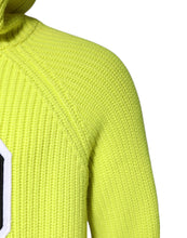 Dolce & Gabbana Green 69 Knit Hooded Men Pullover Sweater
