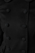 Dolce & Gabbana Black Wool Sartoria Italiano Blazer Jacket