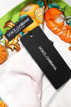 Dolce & Gabbana Pink Printed High Waist Hot Pants Shorts