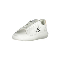 White Polyester Women Sneaker Calvin Klein