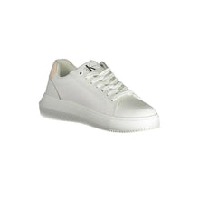 White Polyester Women Sneaker Calvin Klein