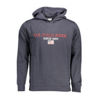 U.S. POLO ASSN. Blue Cotton Men Sweater