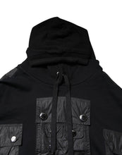 Dolce & Gabbana Black Cotton Hooded Sweatshirt Sweater