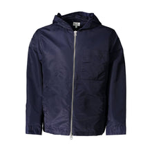 Blue Nylon Men Jacket Gant