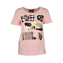 Pink Cotton Unisex T-Shirt Silvian Heach