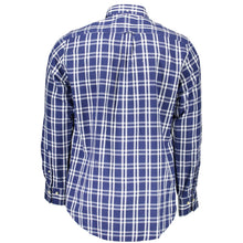 Blue Cotton Men Shirt Gant