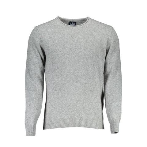 Gray Wool Men Sweater North Sails