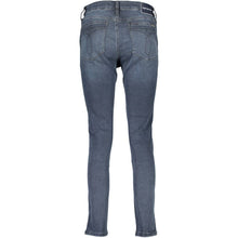 Blue Cotton Women Jeans Calvin Klein