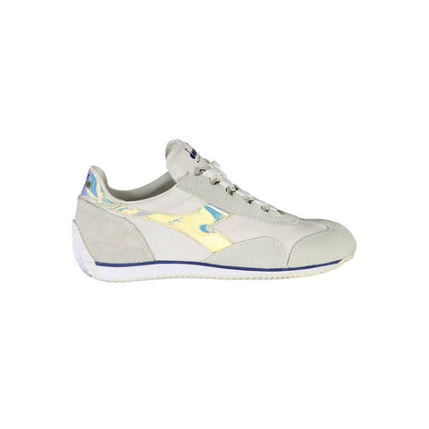 White Leather Women Sneaker Diadora