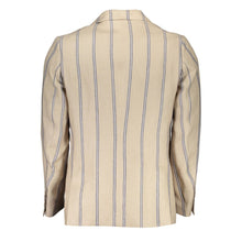 Beige Linen Men Jacket Gant