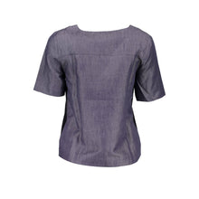 Gant Blue Cotton Unisex T-Shirt