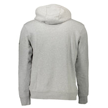 Gray Cotton Men Sweater Napapijri