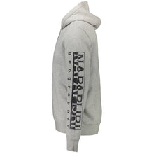 Gray Cotton Men Sweater Napapijri