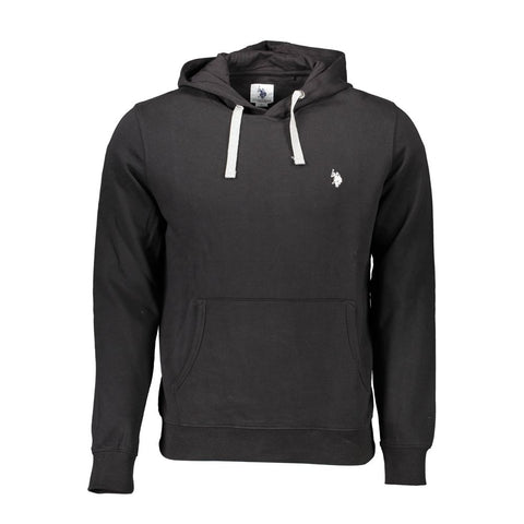 Black Cotton Men Sweater U.S. POLO ASSN.