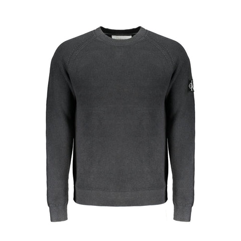Calvin Klein Black Cotton Sweater