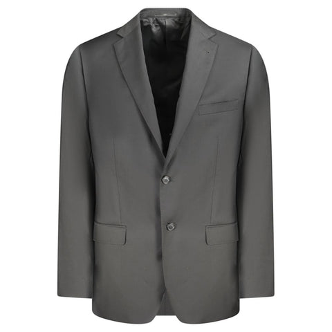 Valentino Black Wool Men Jacket