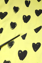 Dolce & Gabbana Yellow Cotton Sleeveless DG Heart T-shirt