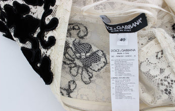 Floral Lace Ricamo Long Ball Maxi Dress Dolce & Gabbana