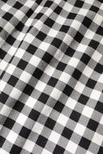 Dolce & Gabbana White Black Checkered Sleeveless Sheath Dress
