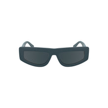Calvin Klein Blue Bio-Based Fabric Women Sunglass