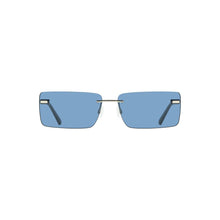 Calvin Klein Blue Metal Women Sunglass