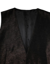 Dolce & Gabbana Dark Brown Dress Formal Men Waistcoat Vest