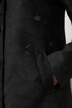 Dolce & Gabbana Black Single Breasted Trench Coat Jacket