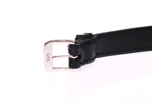 Snakeskin CZ LOVE 925 Silver Bracelet Nialaya