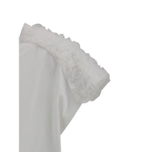 T-Shirt with tulle appliqués Fabiana Filippi