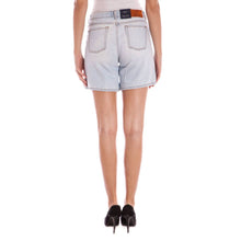 Light Blue Cotton Women Jean Gant