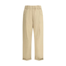 Cotton Elasticated Pants Brunello Cucinelli