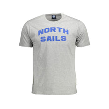 Gray Cotton Men T-Shirt North Sails