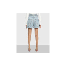 Balmain Blue Cotton Short