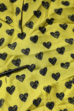 Dolce & Gabbana Yellow Heart Short Sleeves Men Casual Shirt
