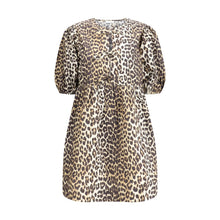 Leopard mini Dress Ganni